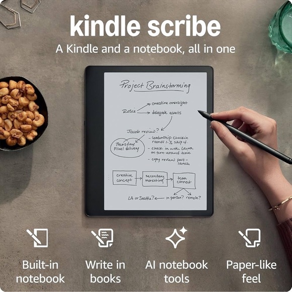 Kindle Scribe Black eBook Reader - Picture 2 of 4